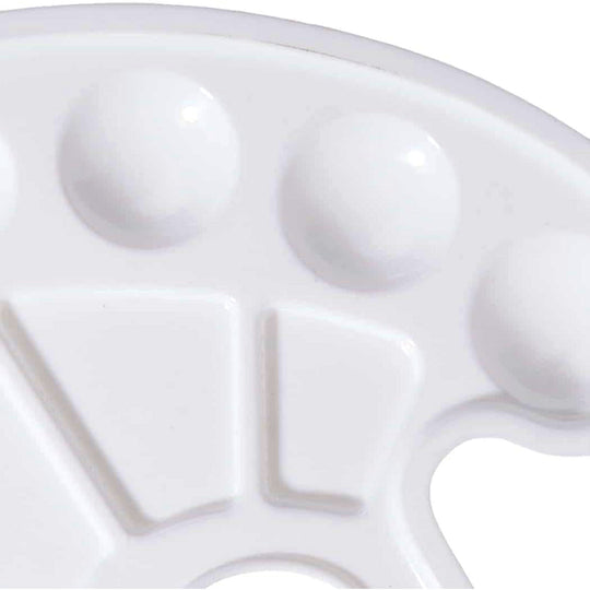 Plastic Mixing Palette with Grip Hole