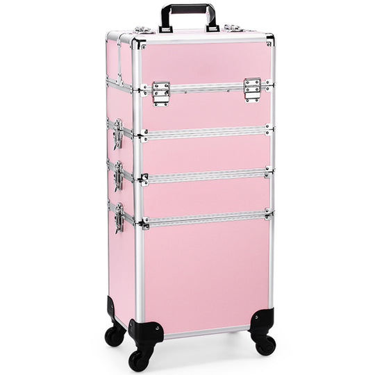 Rolling 4-in-1 Portable Nail Tech Travel Case