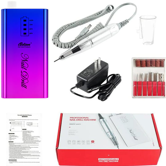 iBelieve Professional Nail Drill Machine 30000RPM