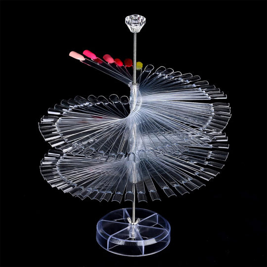 Spiral Nail Art Display Stand (120 pcs)