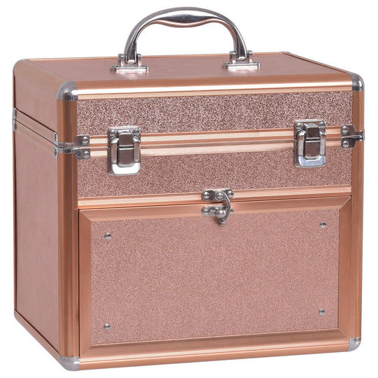 Nail Polish Organizer With Drawer and Adjustable Dividers