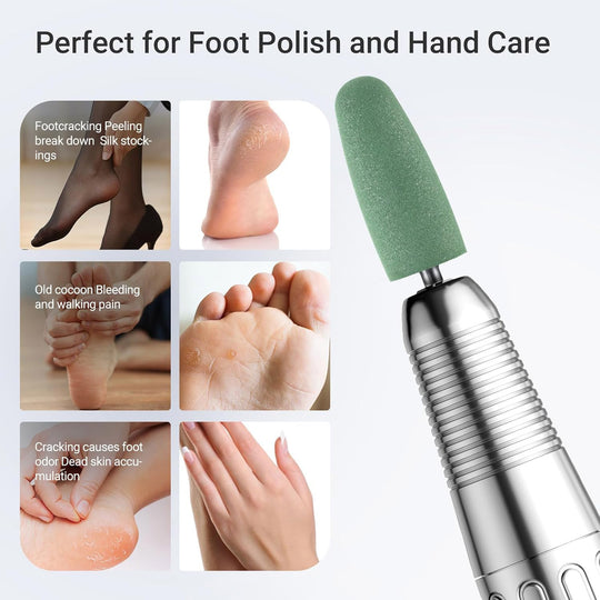 Rubber Polisher Nail Drill Bits