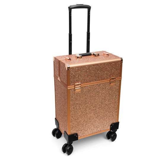 Professional Makeup and Manicure Case Portable Cosmetic Organizer