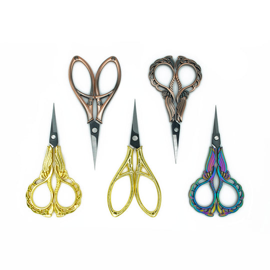 Retro Stainless Steel Nail Scissors Multi-Function Manicure Tool