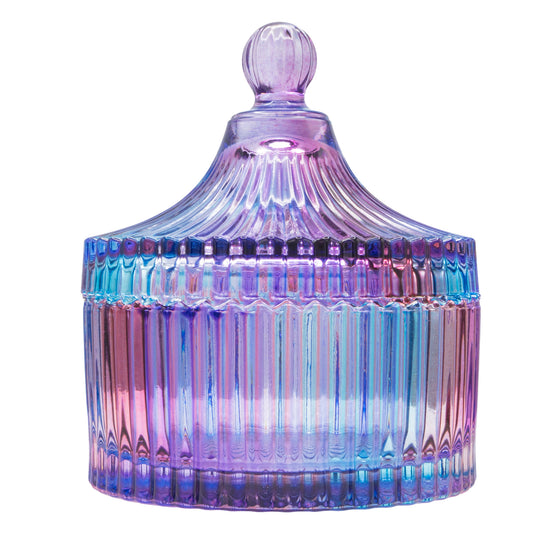 Vintage Round Resin Dappen Dish with Lid