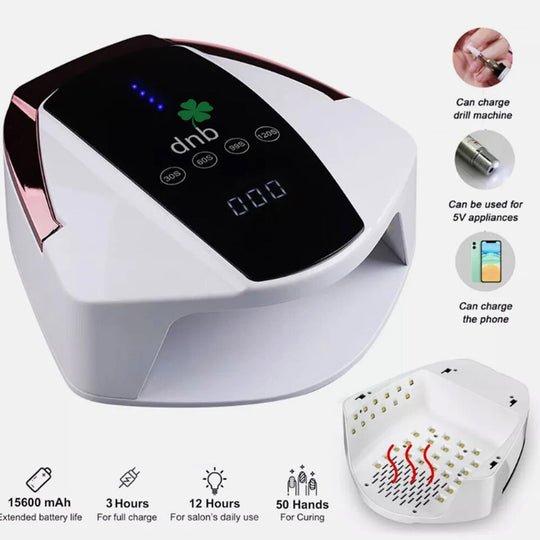 DNB Rechargeable Cordless UV Led Lamp 96W