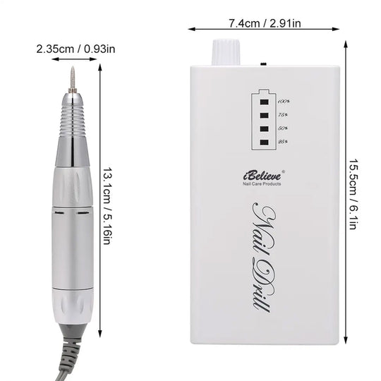 iBelieve Professional Nail Drill Machine 30000RPM