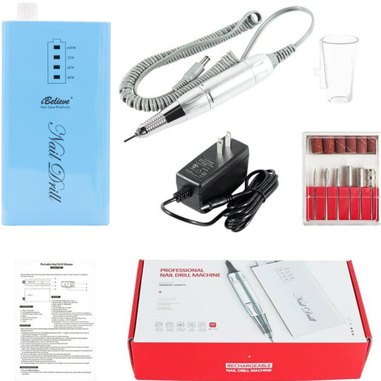 iBelieve Professional Nail Drill Machine 30000RPM