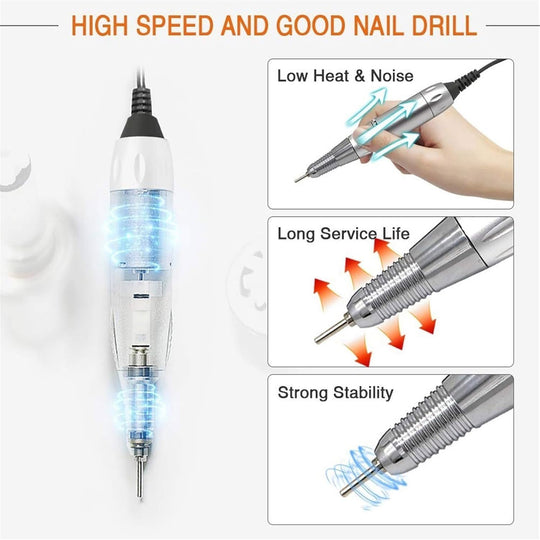 iBelieve Professional Nail Drill Machine 30000RPM