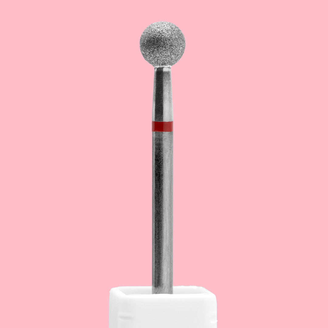 Ball Shape Diamond Nail Drill Bit (Fine Grit)