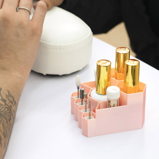 Compact Nail Desk Organizer