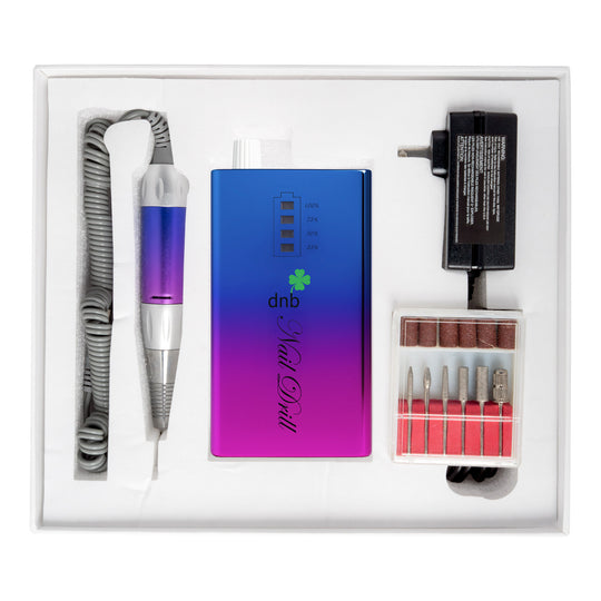 DNB Professional Nail Drill Machine 30000RPM Pink/Blue