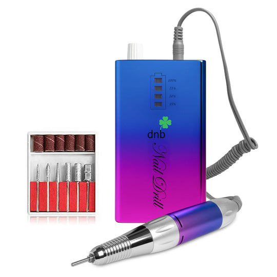 DNB Professional Nail Drill Machine 30000RPM Pink/Blue