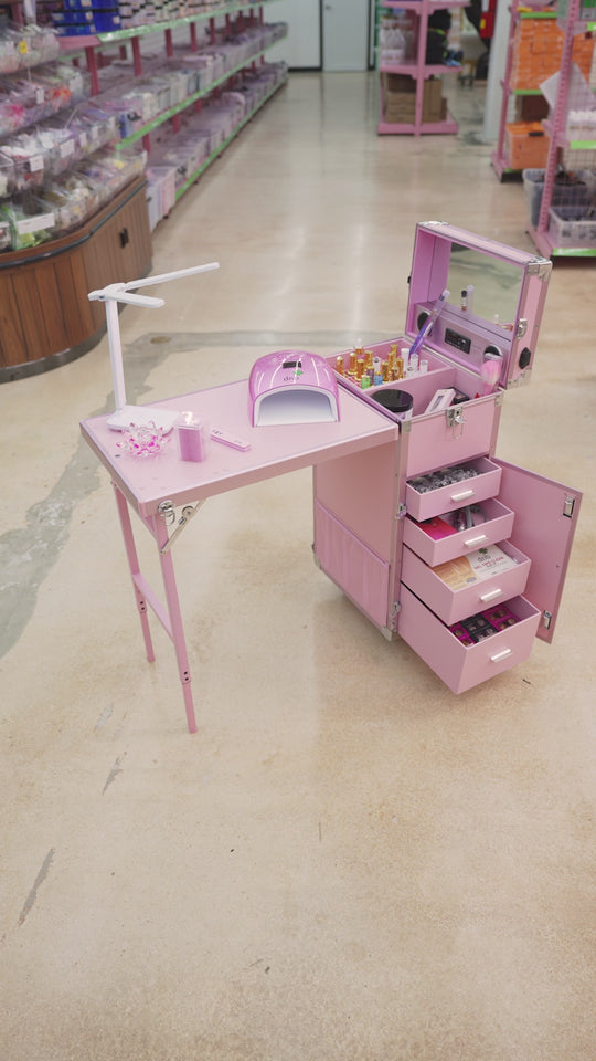 Mobile Nail Station Professional Manicure Table