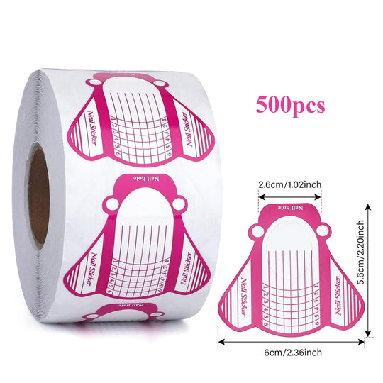 500 PCS Nail Forms for Acrylic Nails