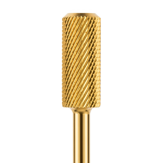 Small Barrel Dome Top Gold Nail Drill Bit 3/32"