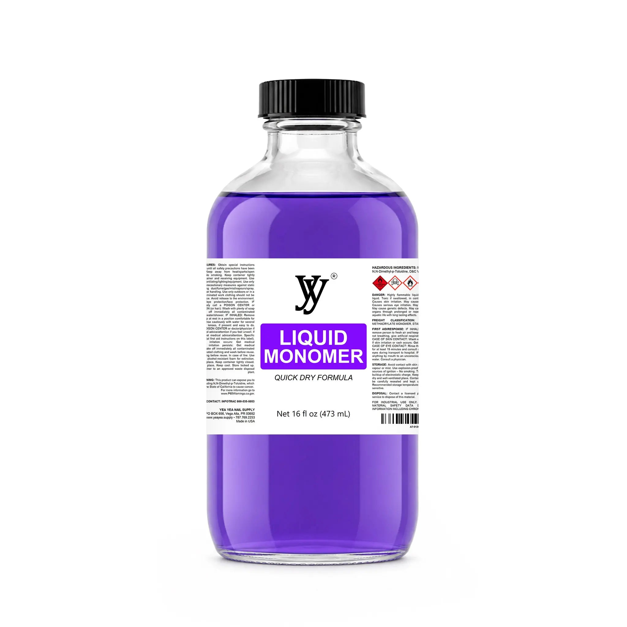 Y&Y Professional Liquid Monomer Quick Dry Formula