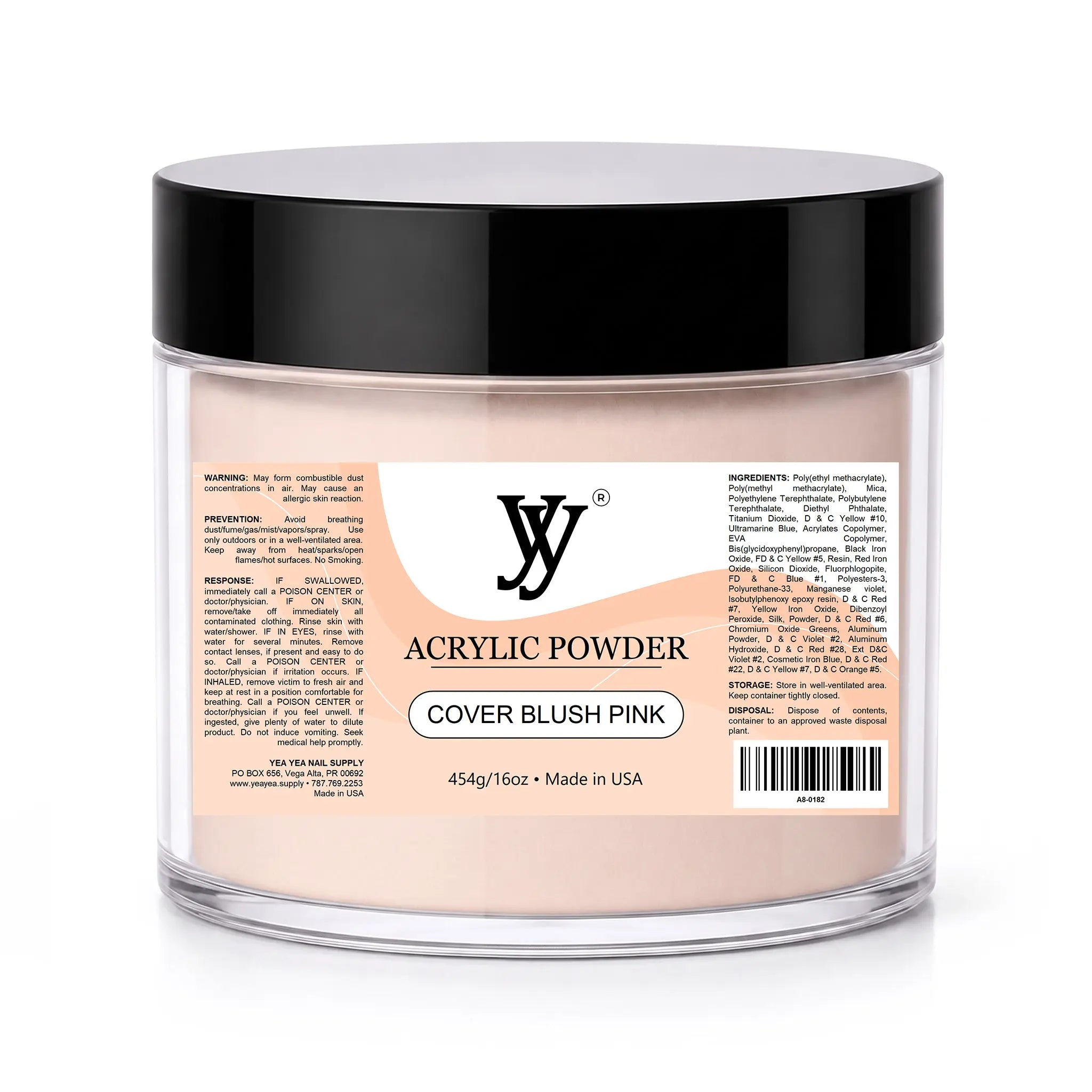 Y&Y Acrylic Powder Cover Blush Pink