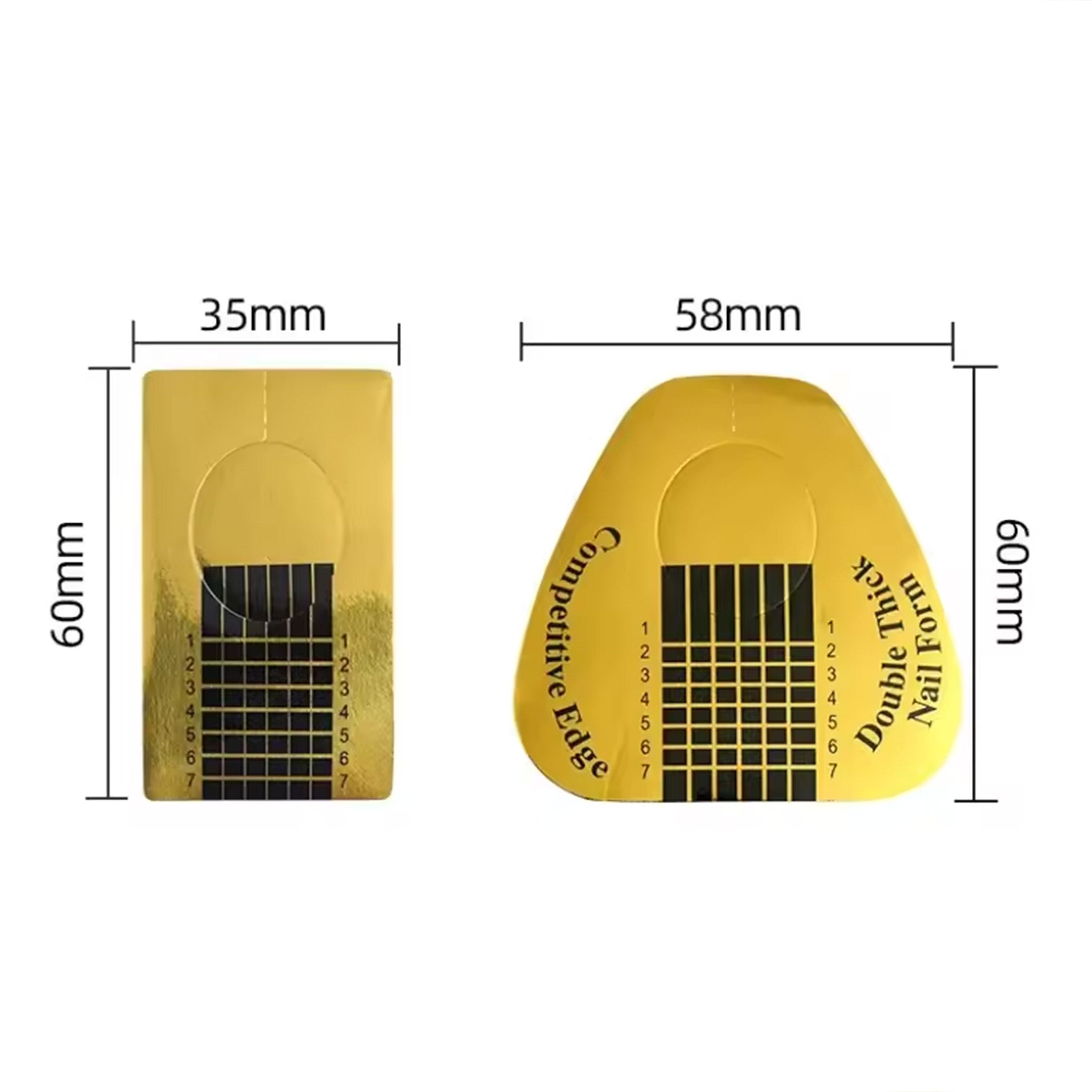 500 PCS Nail Forms for Acrylic Nails