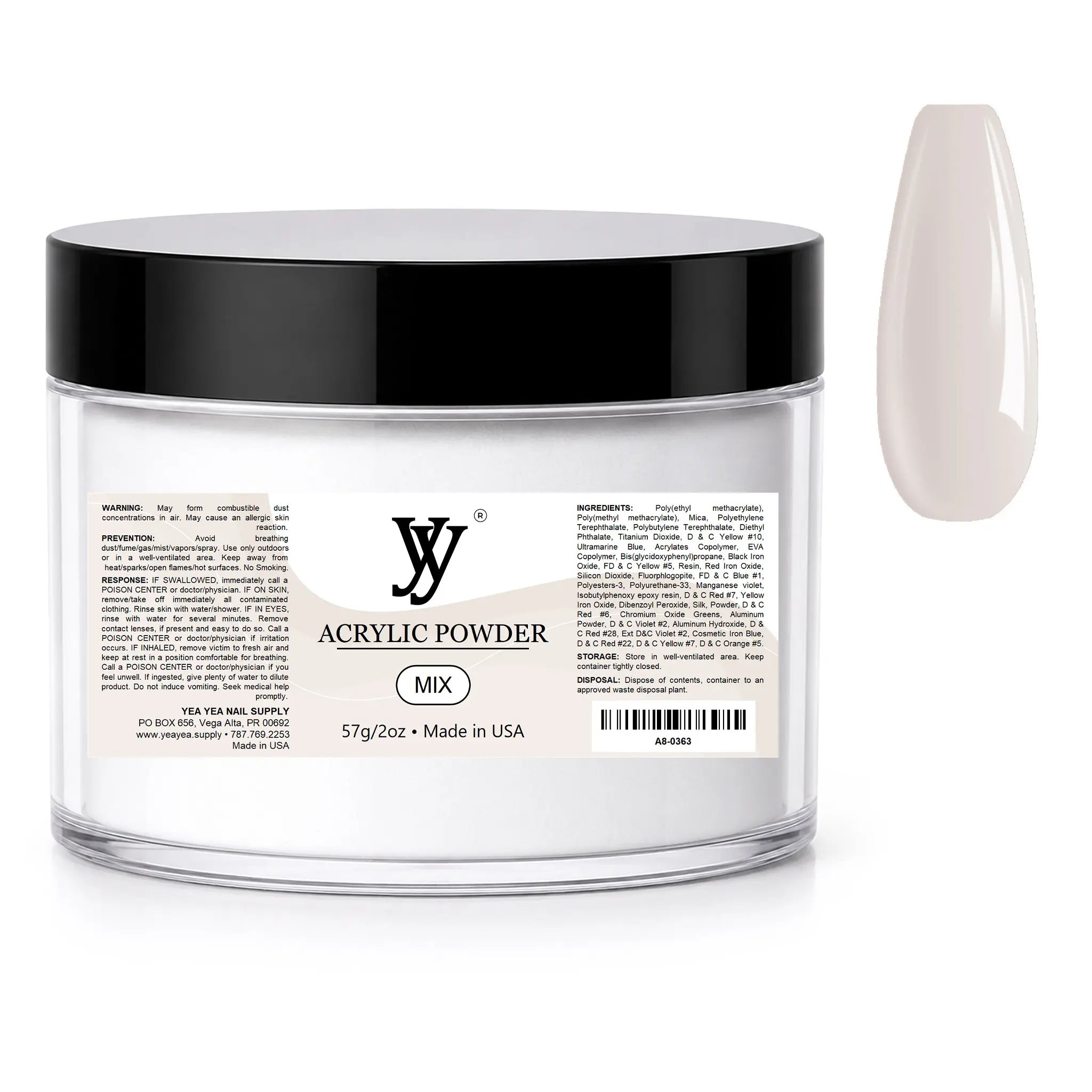 Y&Y Acrylic Nail Powder Mix