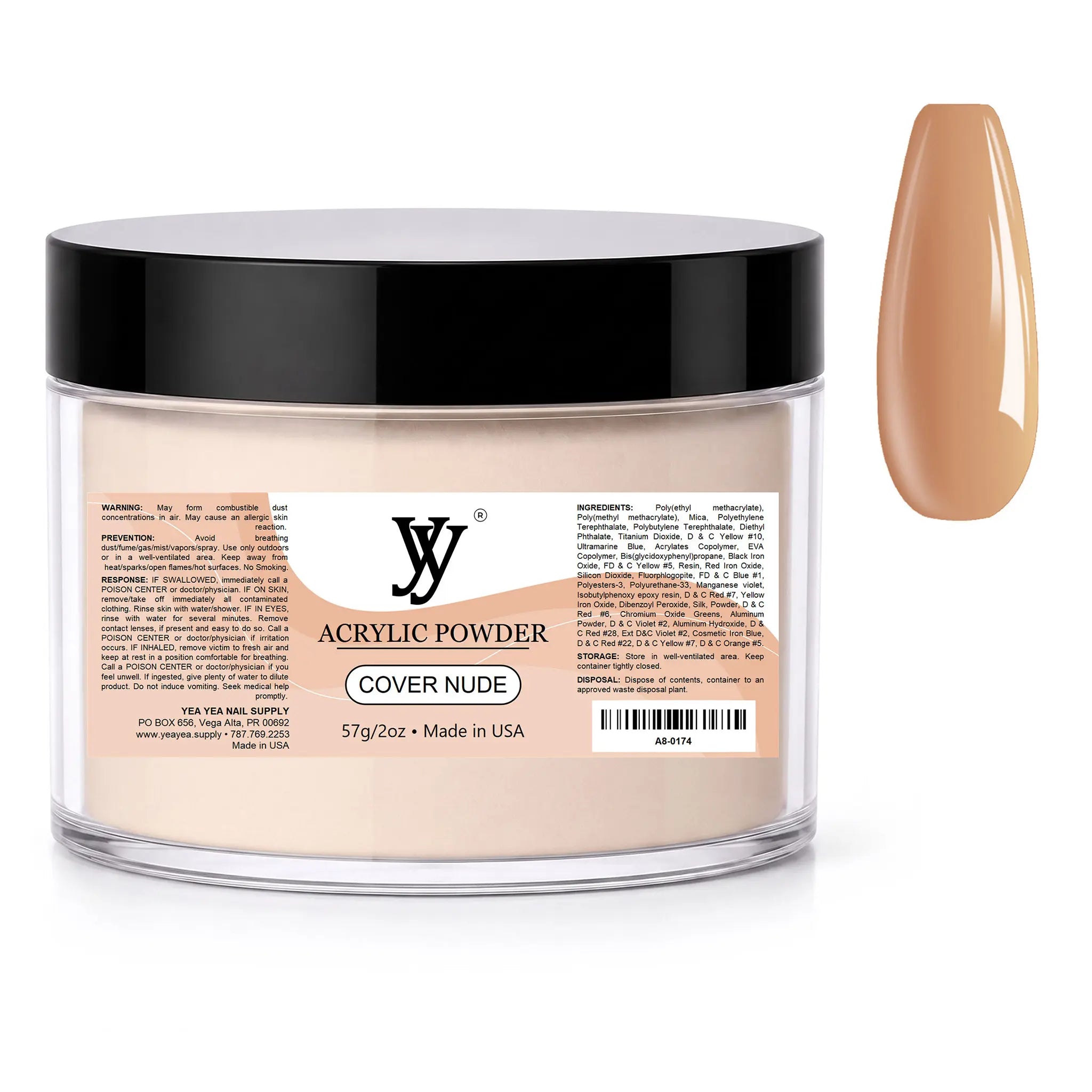 Y&Y Acrylic Powder Cover Nude