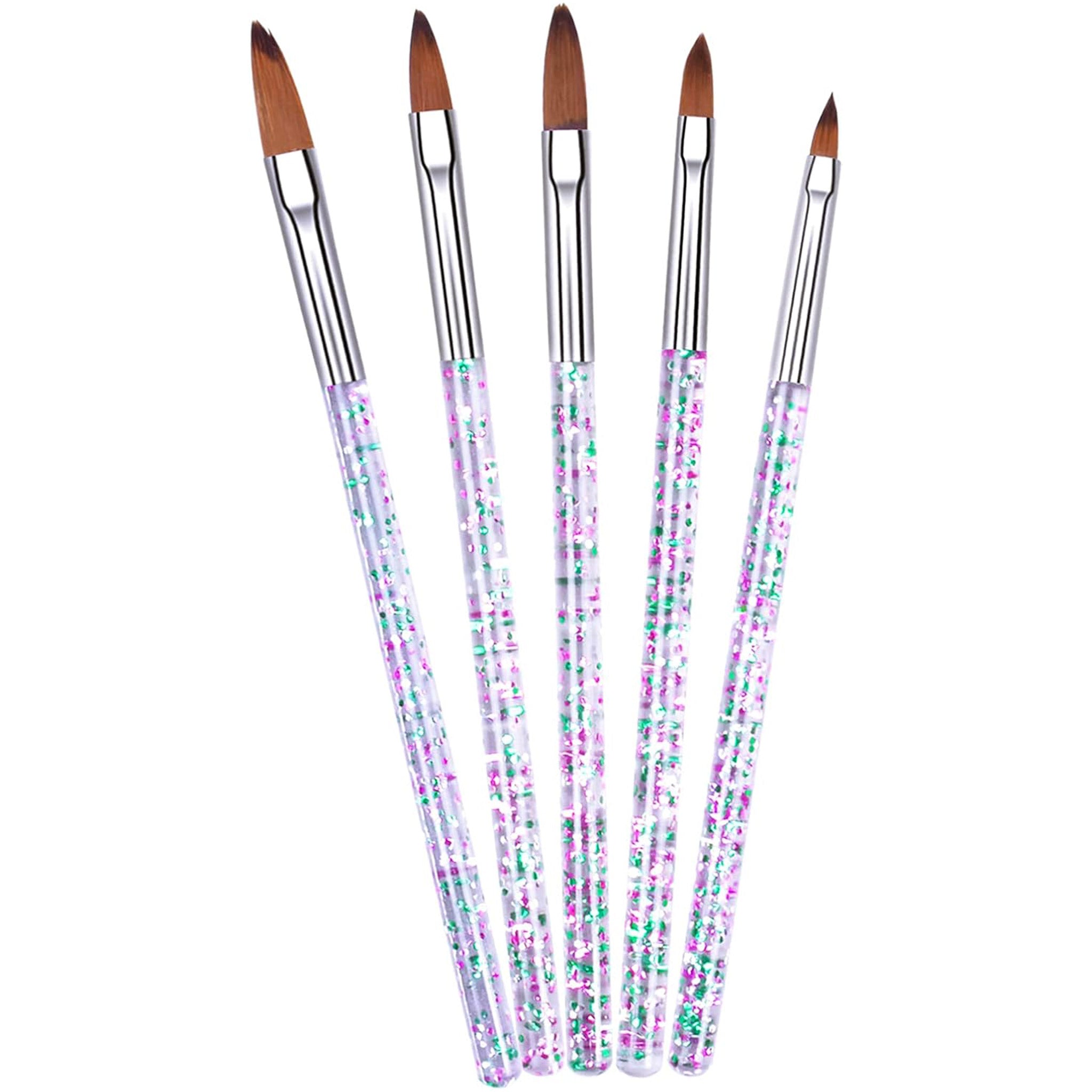 5 PCS 3D Nail Brush Set