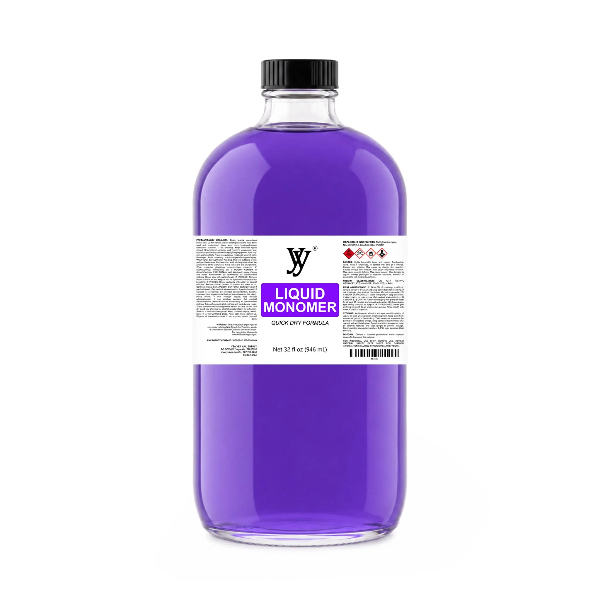 Y&Y Professional Liquid Monomer Quick Dry Formula