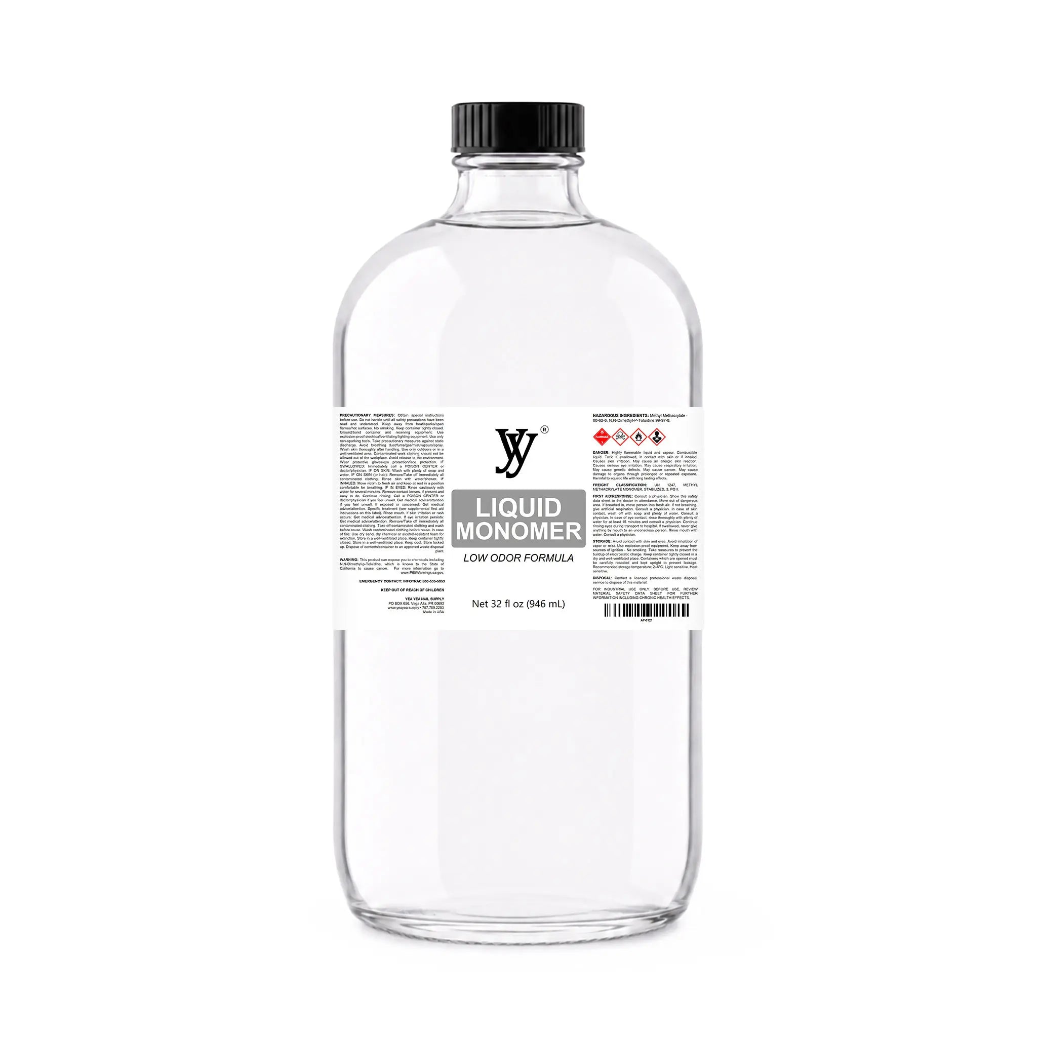 Y&Y Professional Liquid Monomer Low Odor Formula