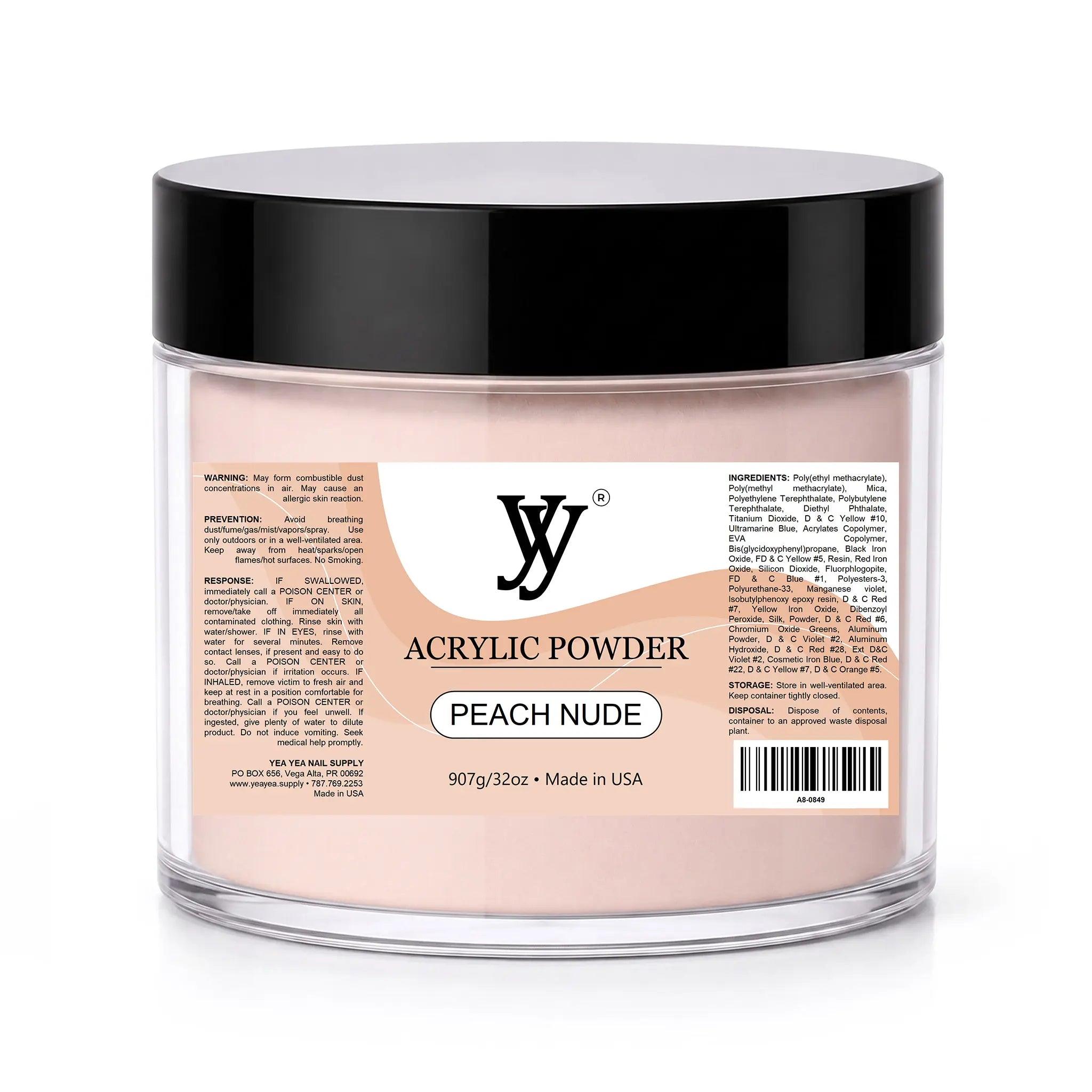 Y&Y Acrylic Powder Peach Nude