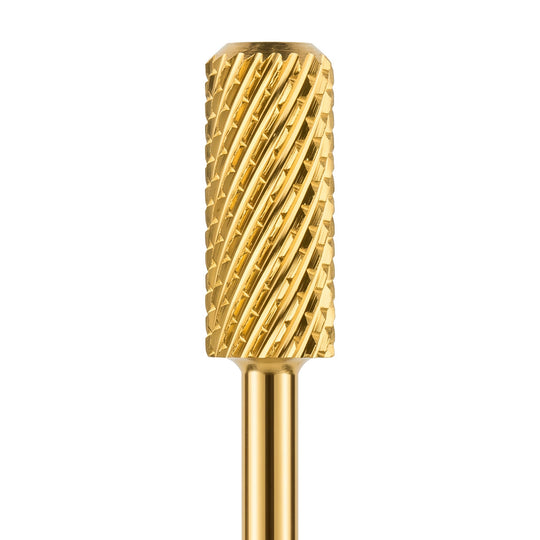 Small Barrel Dome Top Gold Nail Drill Bit 3/32"