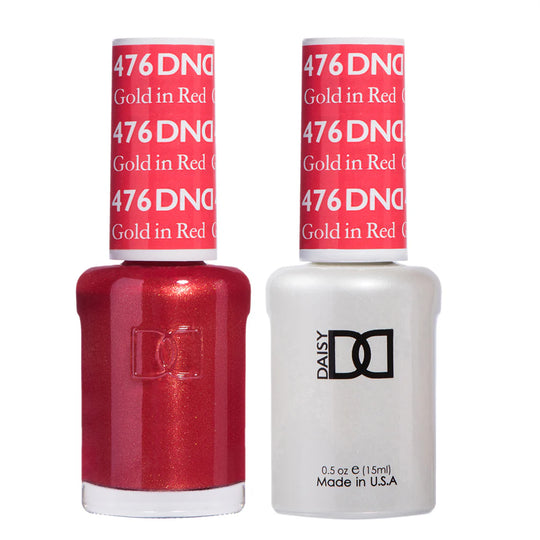 DND #476 Gold and Red