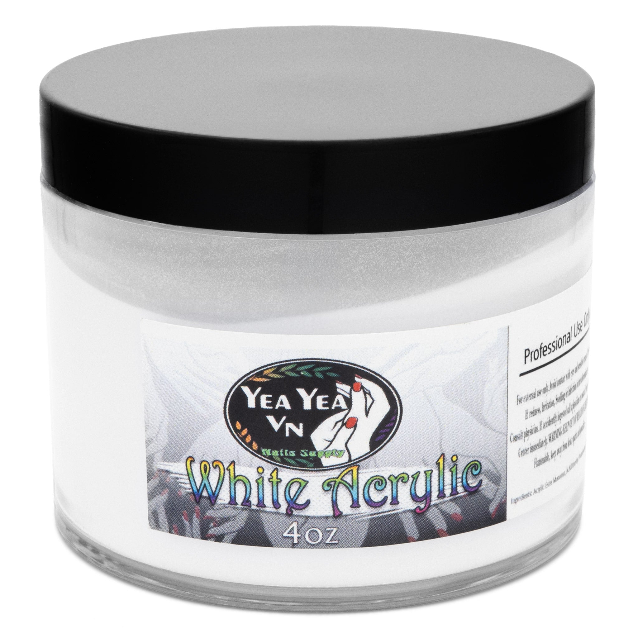 Acrylic Nail Powder White