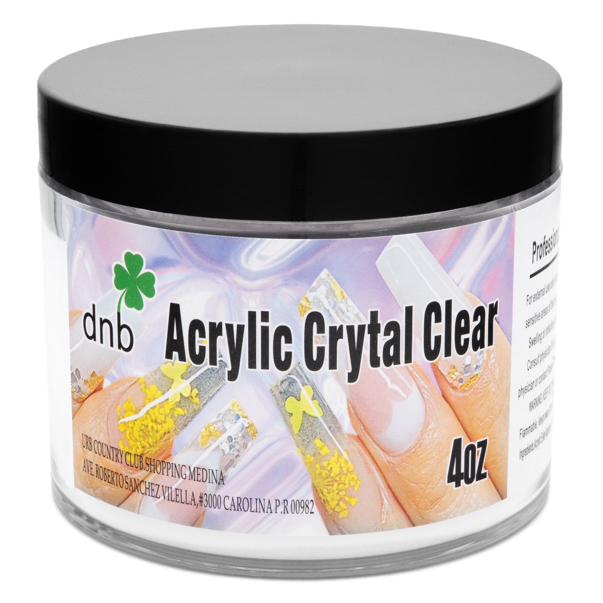 Acrylic Nail Powder Crystal Clear
