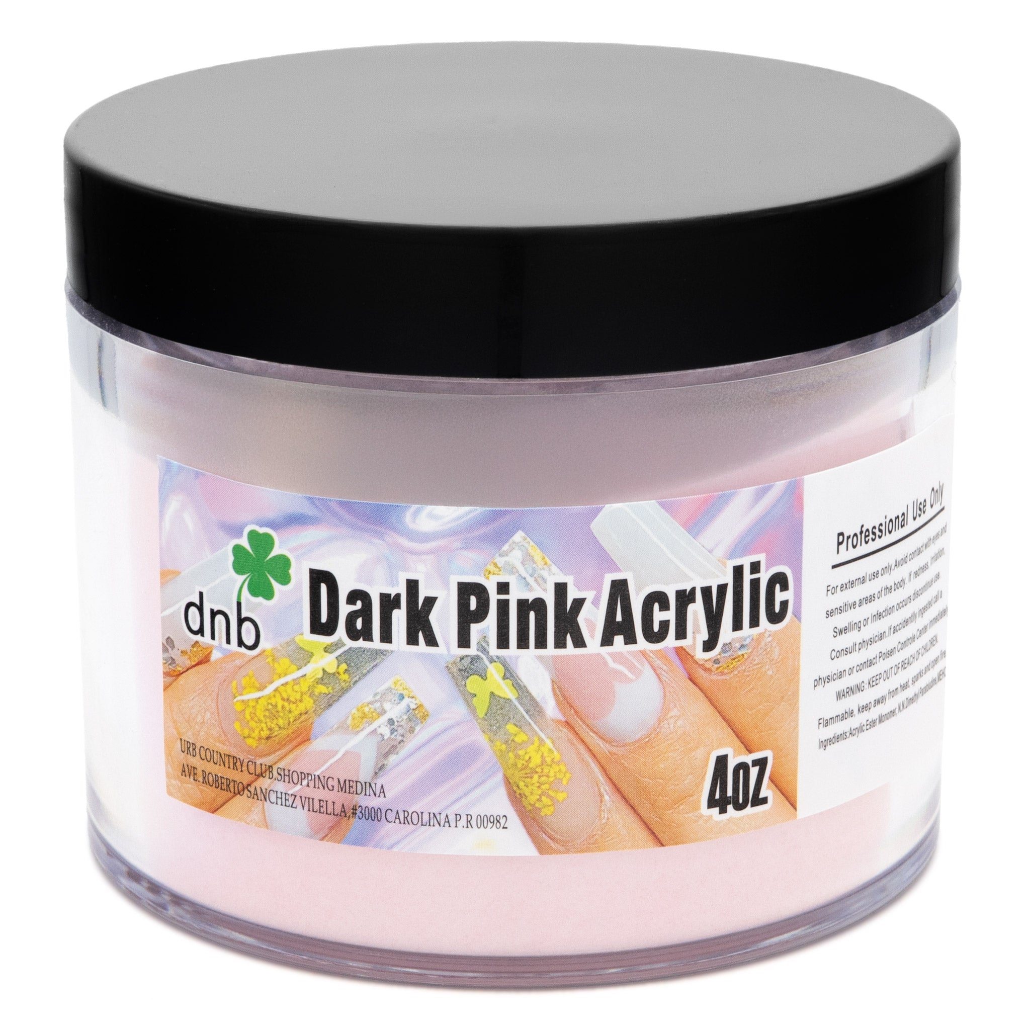 Acrylic Nail Powder Dark Pink