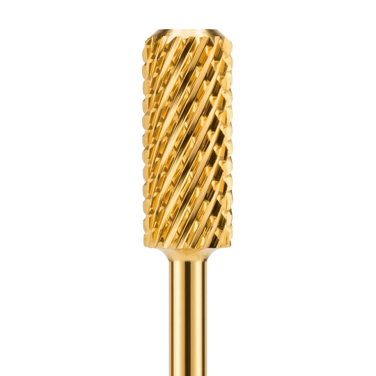 Small Barrel Dome Top Gold Nail Drill Bit 3/32"