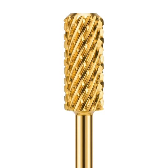 Small Barrel Dome Top Gold Nail Drill Bit 3/32"