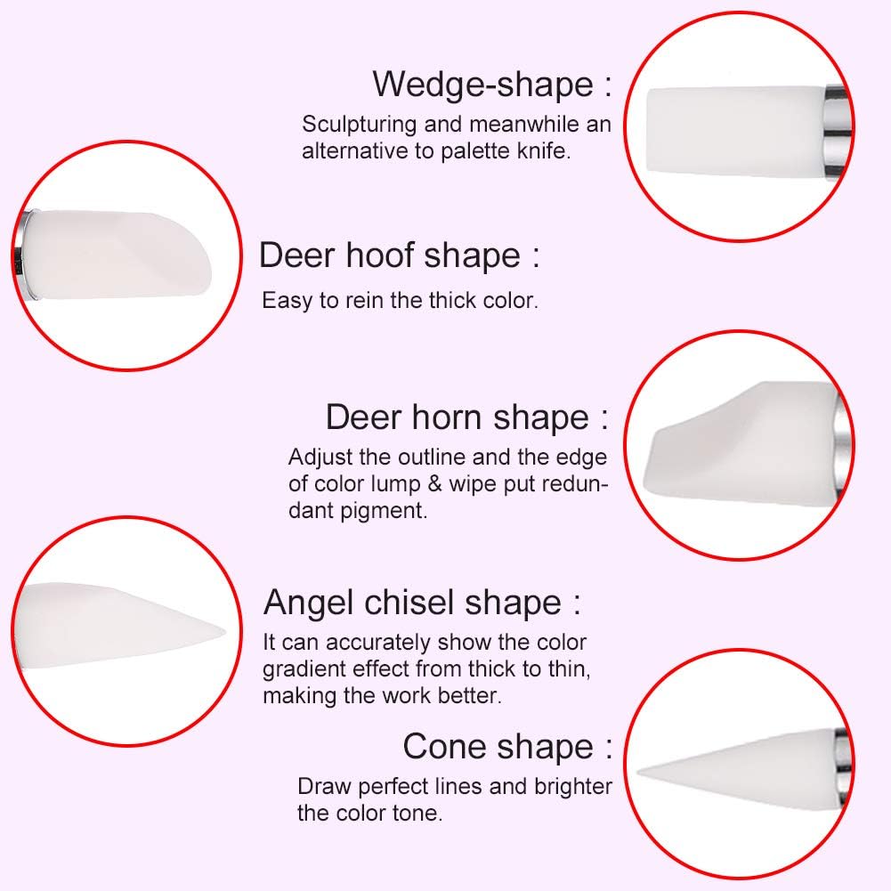 Dual Tipped Silicone Nail Art Acrylic Pen