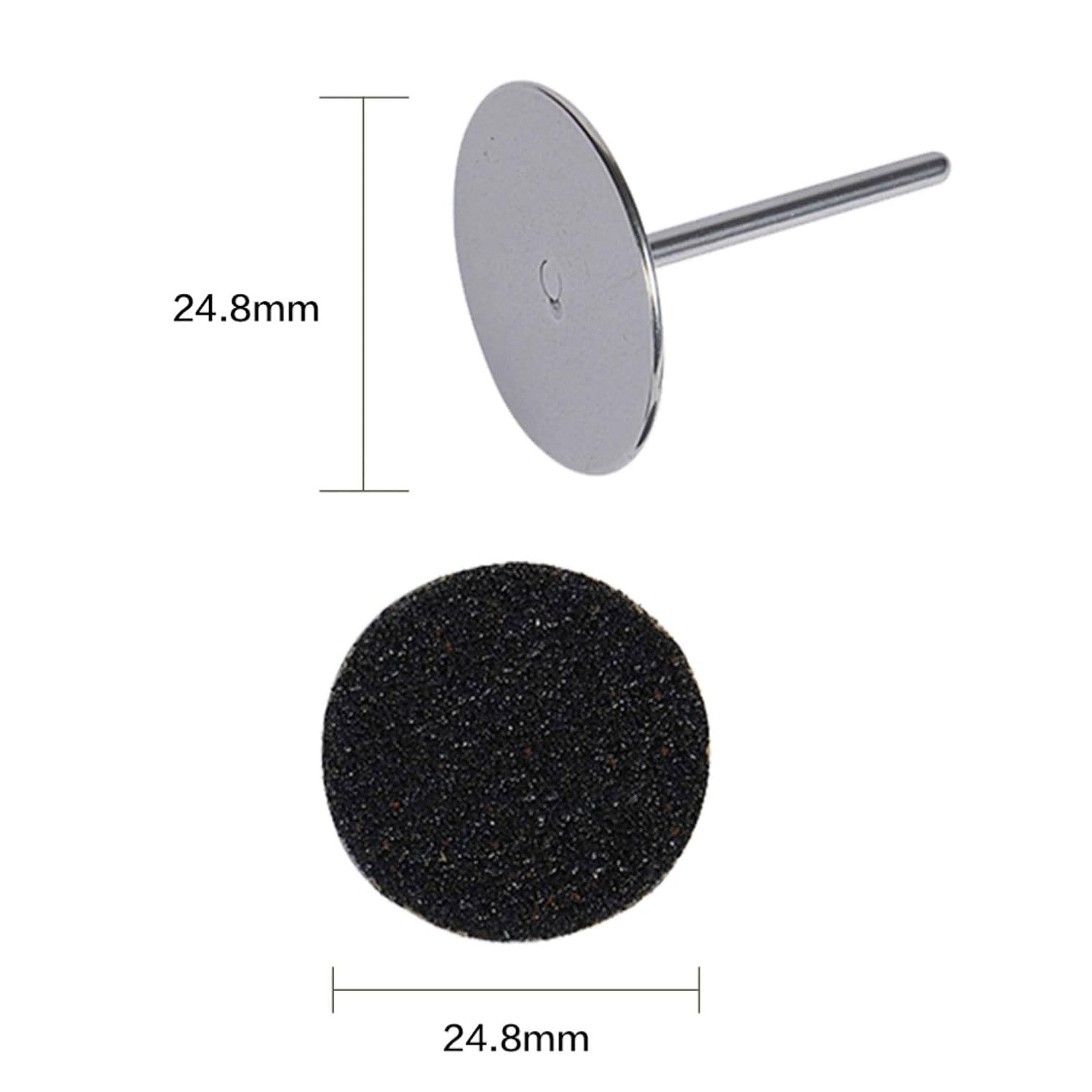 100 PCS Replacement Sandpaper Discs Callus Remover