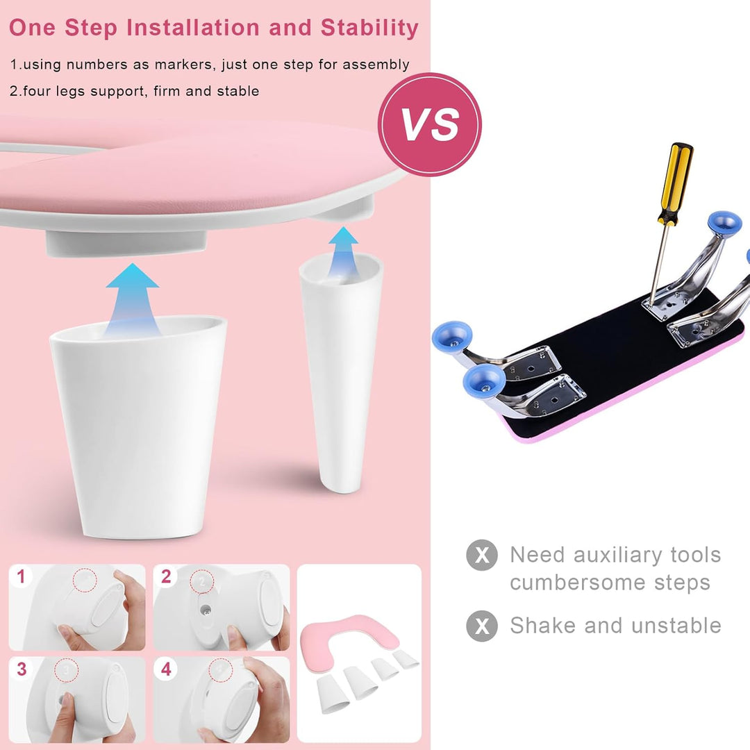 U-Shaped Manicure Arm Rest