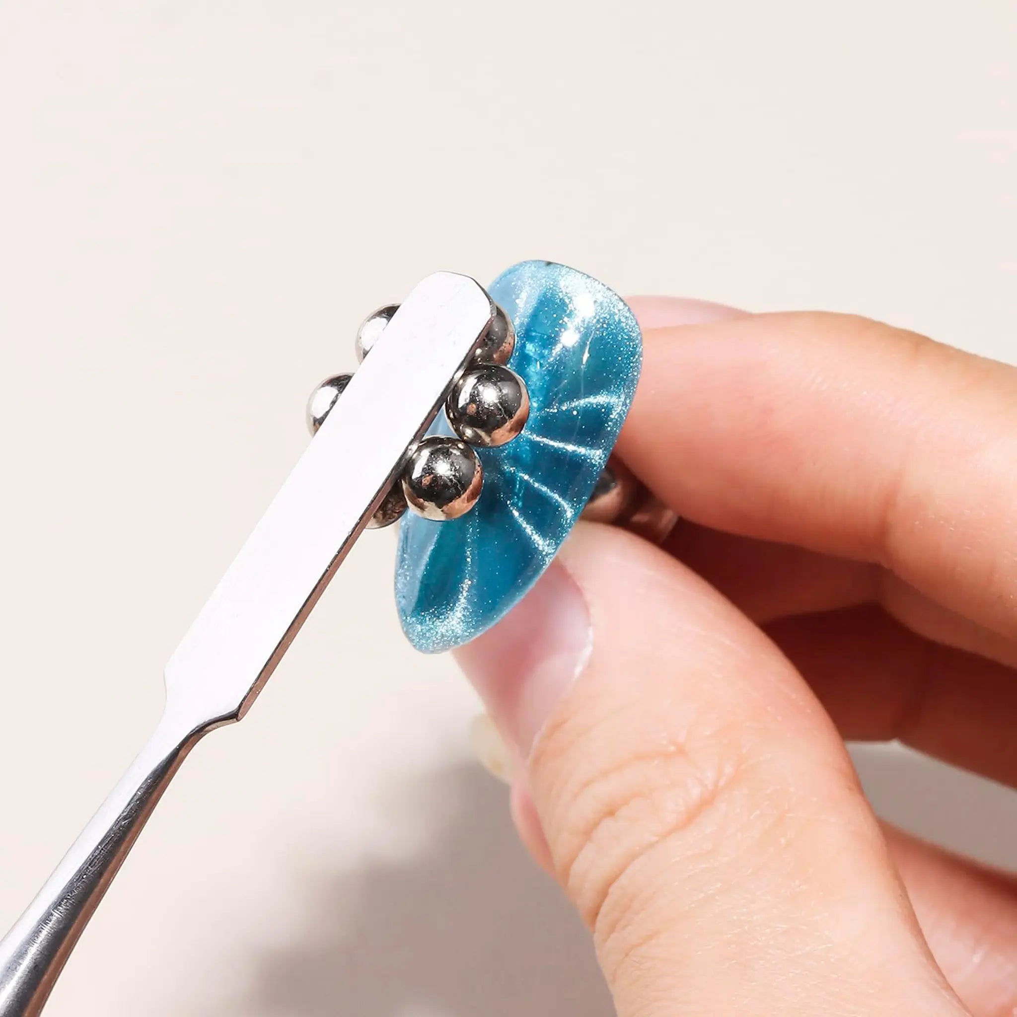 20-Piece Magnetic Bead Cat Eye Nail Art Tool
