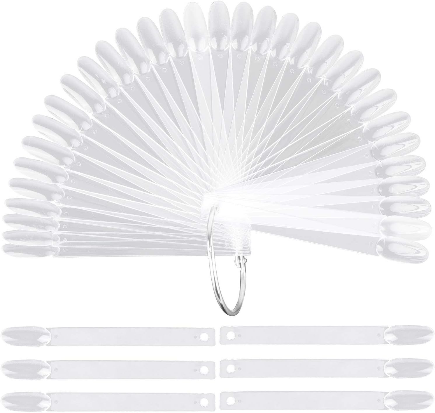 Almond Nail Practice Sticks (50 pcs)