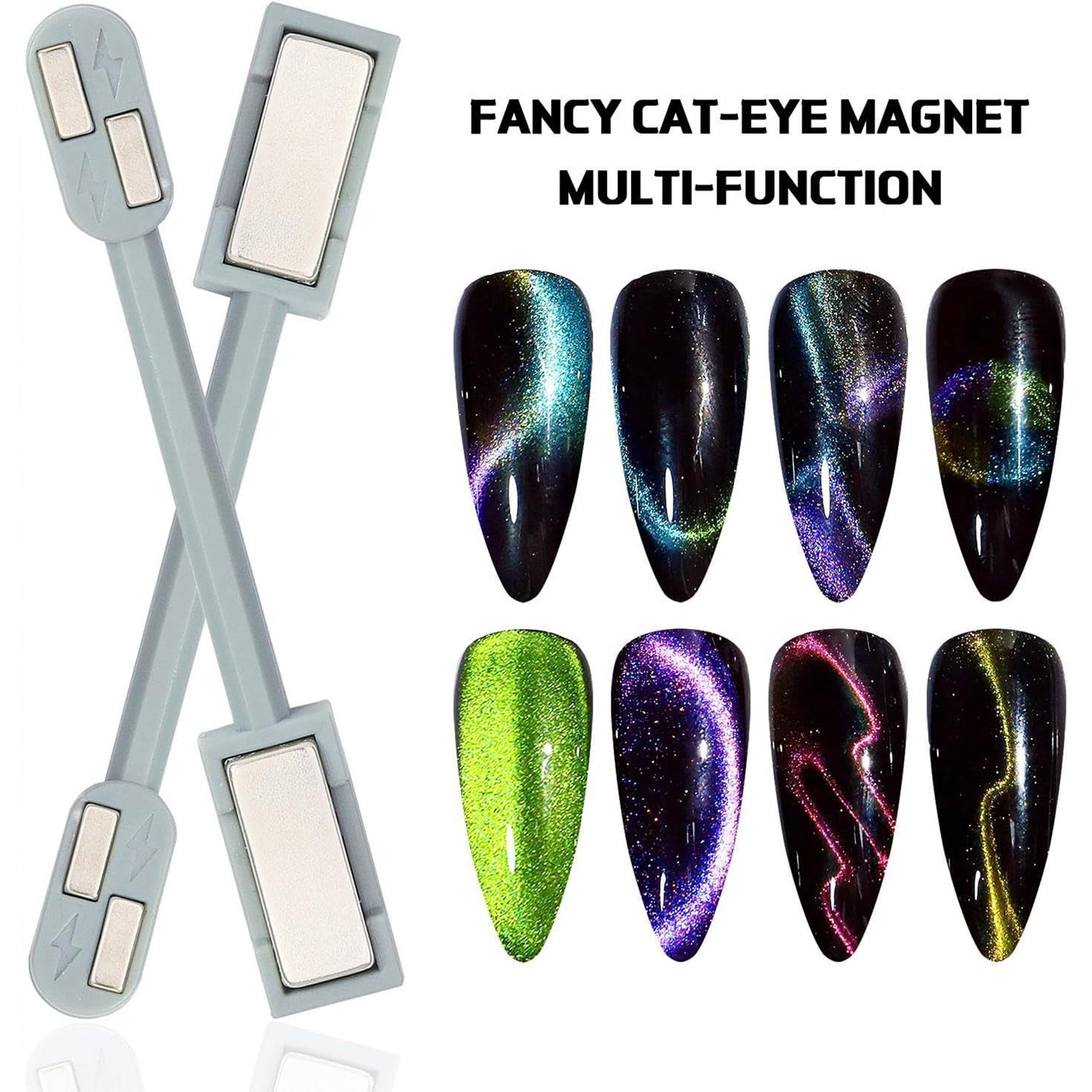 DNB Double Headed Cat Eye Magnet for Nails