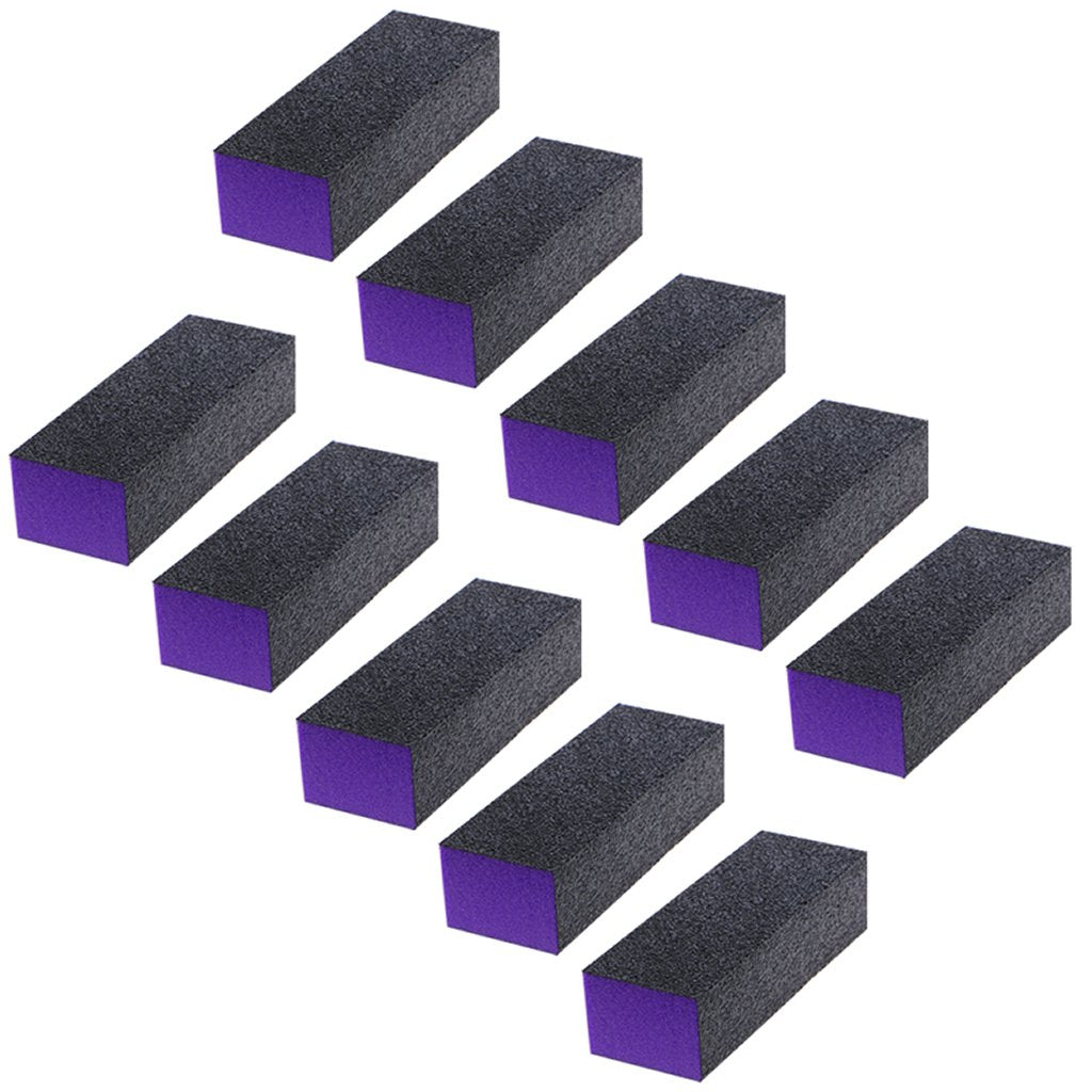 80/100/100 Grit 3-Sided Nail Block Buffer