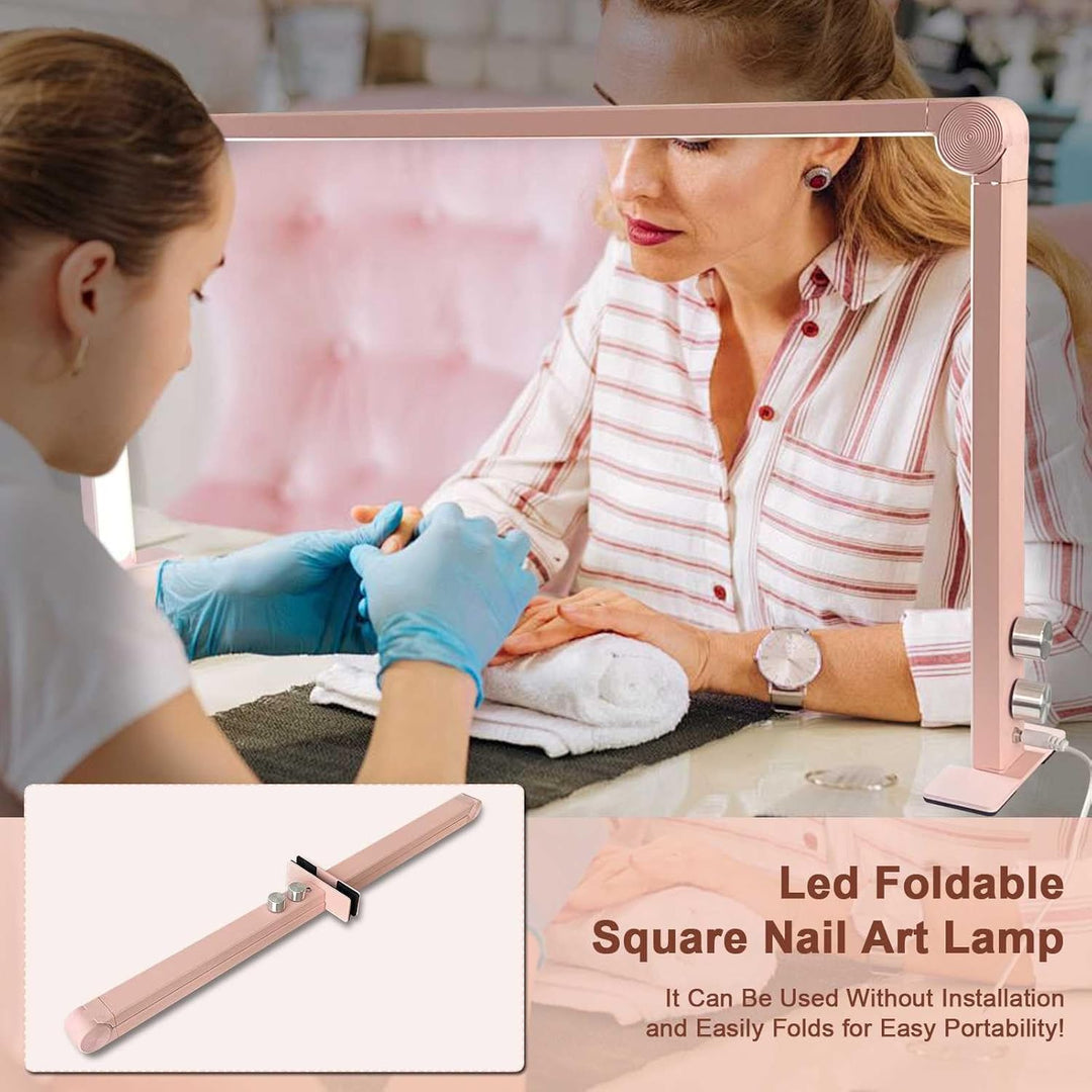 DNB Foldable Square Nail Desk Lamp 48W