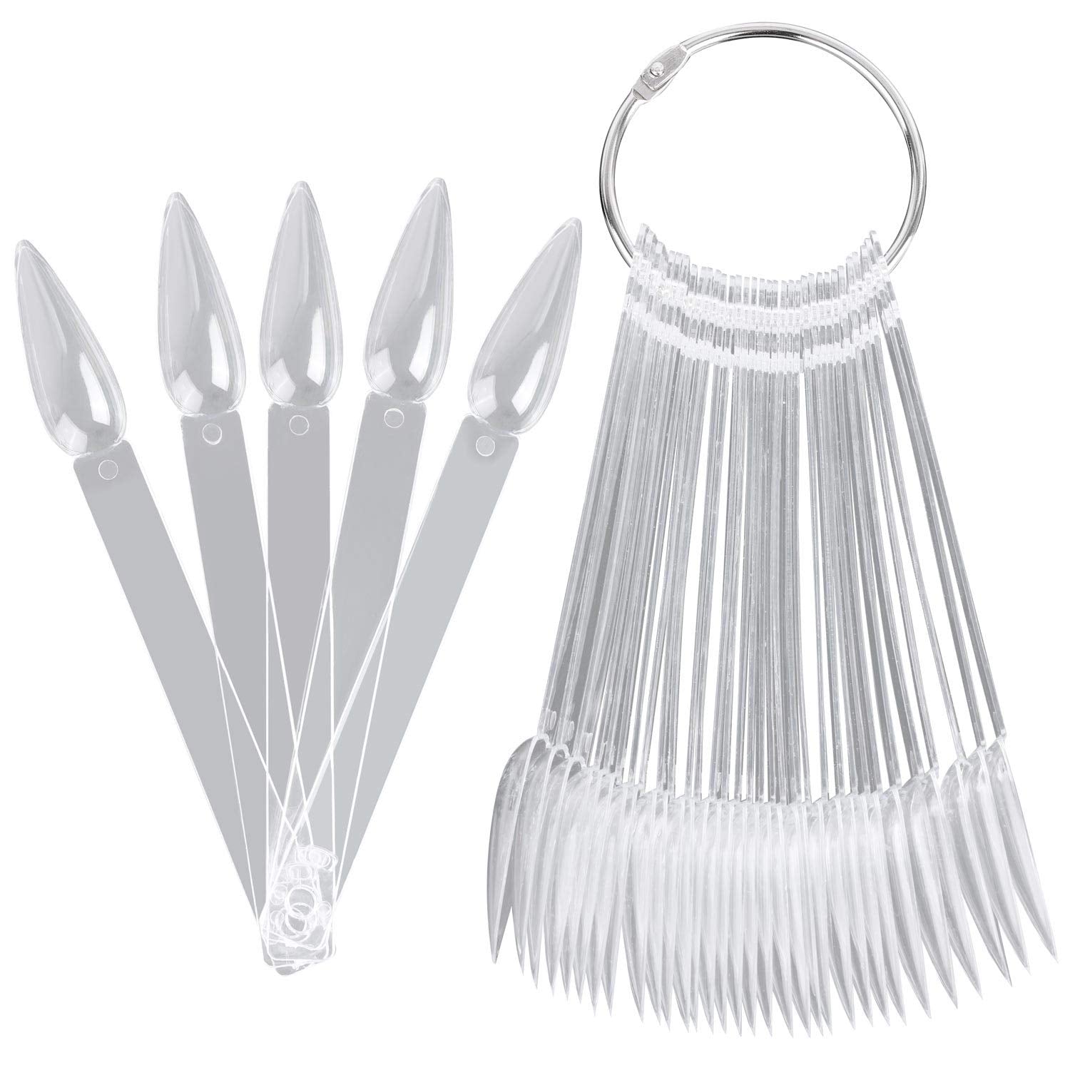 Stiletto Nail Practice Sticks (50 pcs)