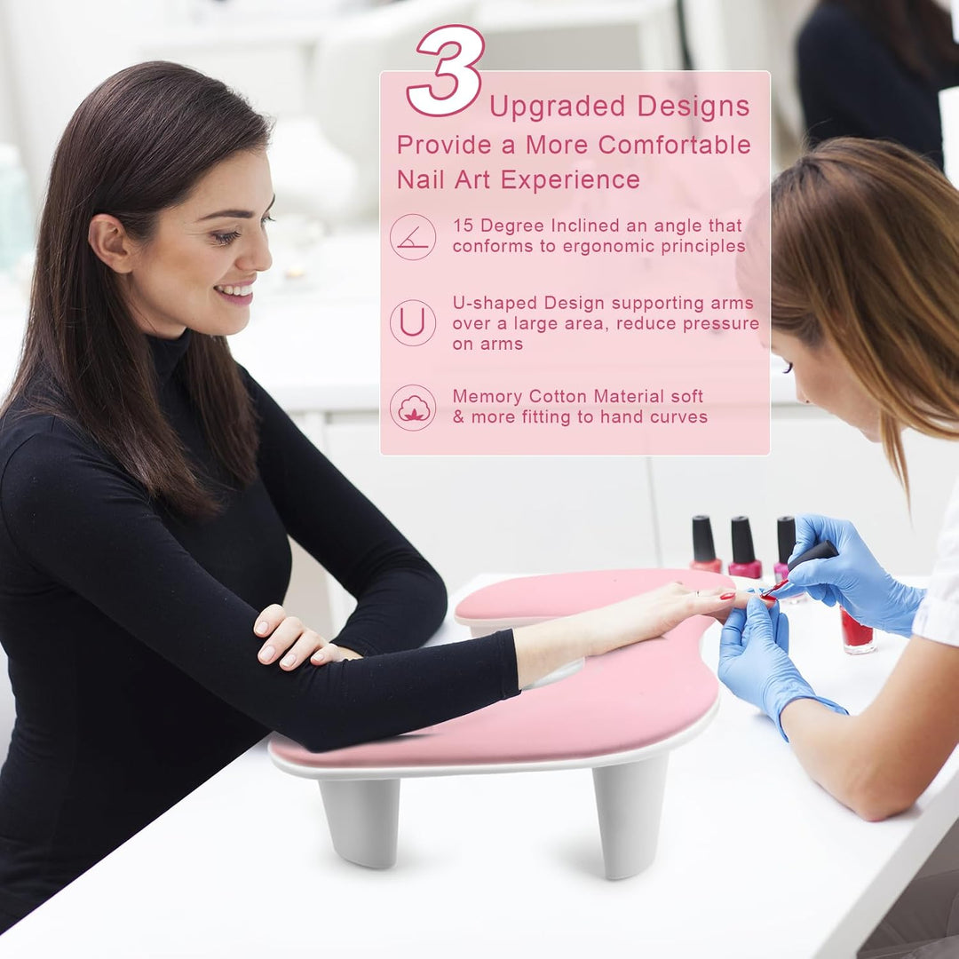 U-Shaped Manicure Arm Rest