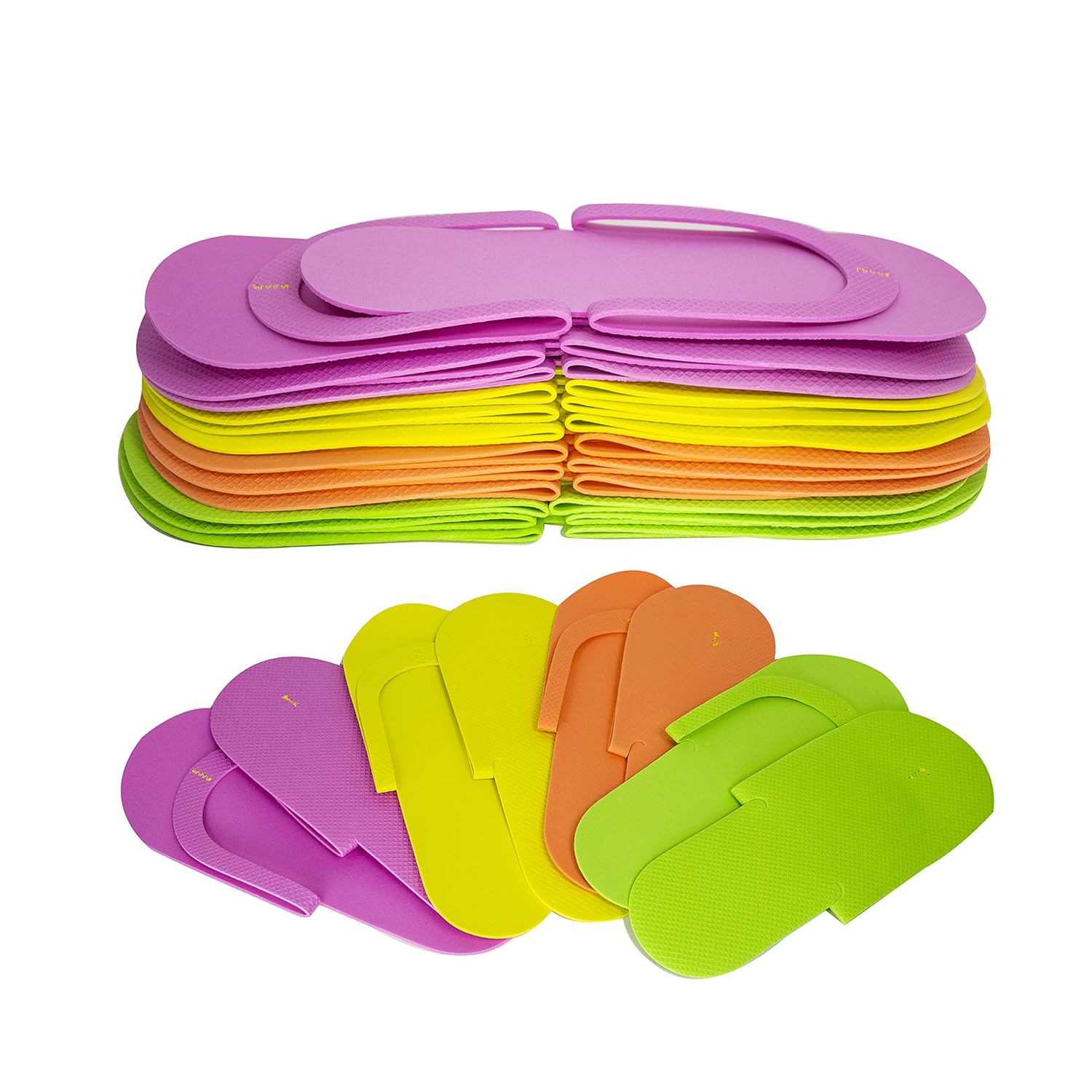 Disposable Foam Pedicure Slipper (12 Pack)