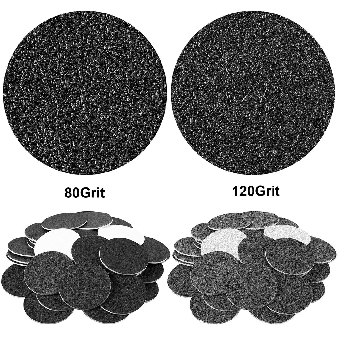 Replaceable Sandpaper Discs (60 PCS)