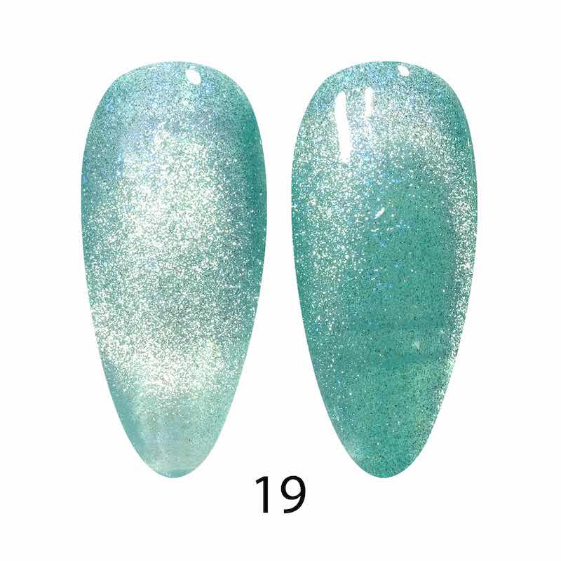 9D Cat Eye Unicorn #19 – Aqua Freckles