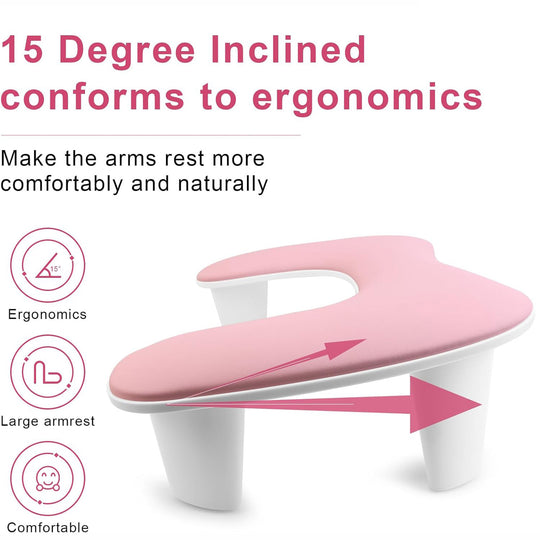 U-Shaped Manicure Arm Rest
